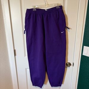 Nike Men's  Solo Swoosh Sweatpants. - Field Purple - XL
